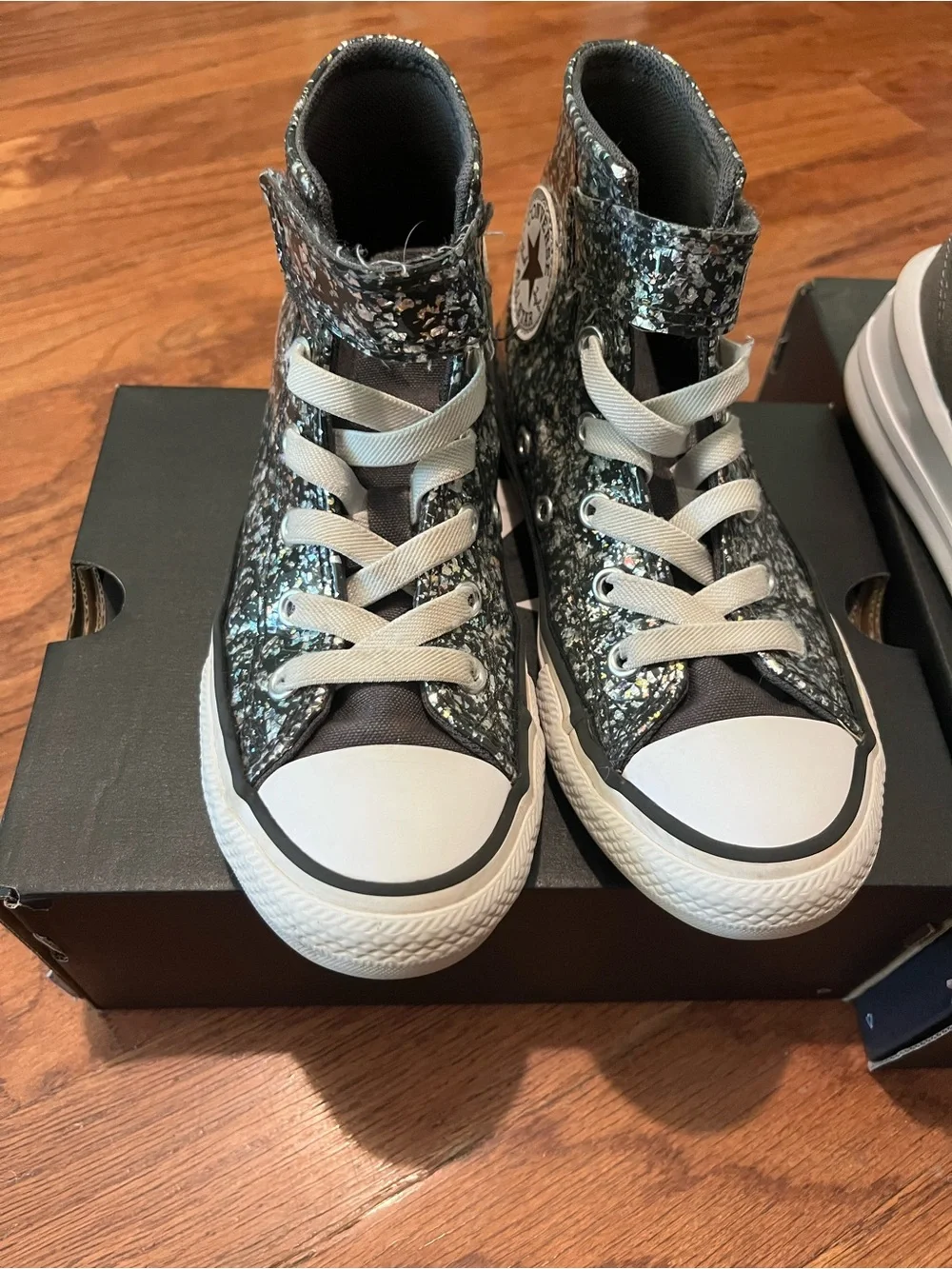 Lot Of 2 Converse Chuck Taylor High Top Shoes Size 13.